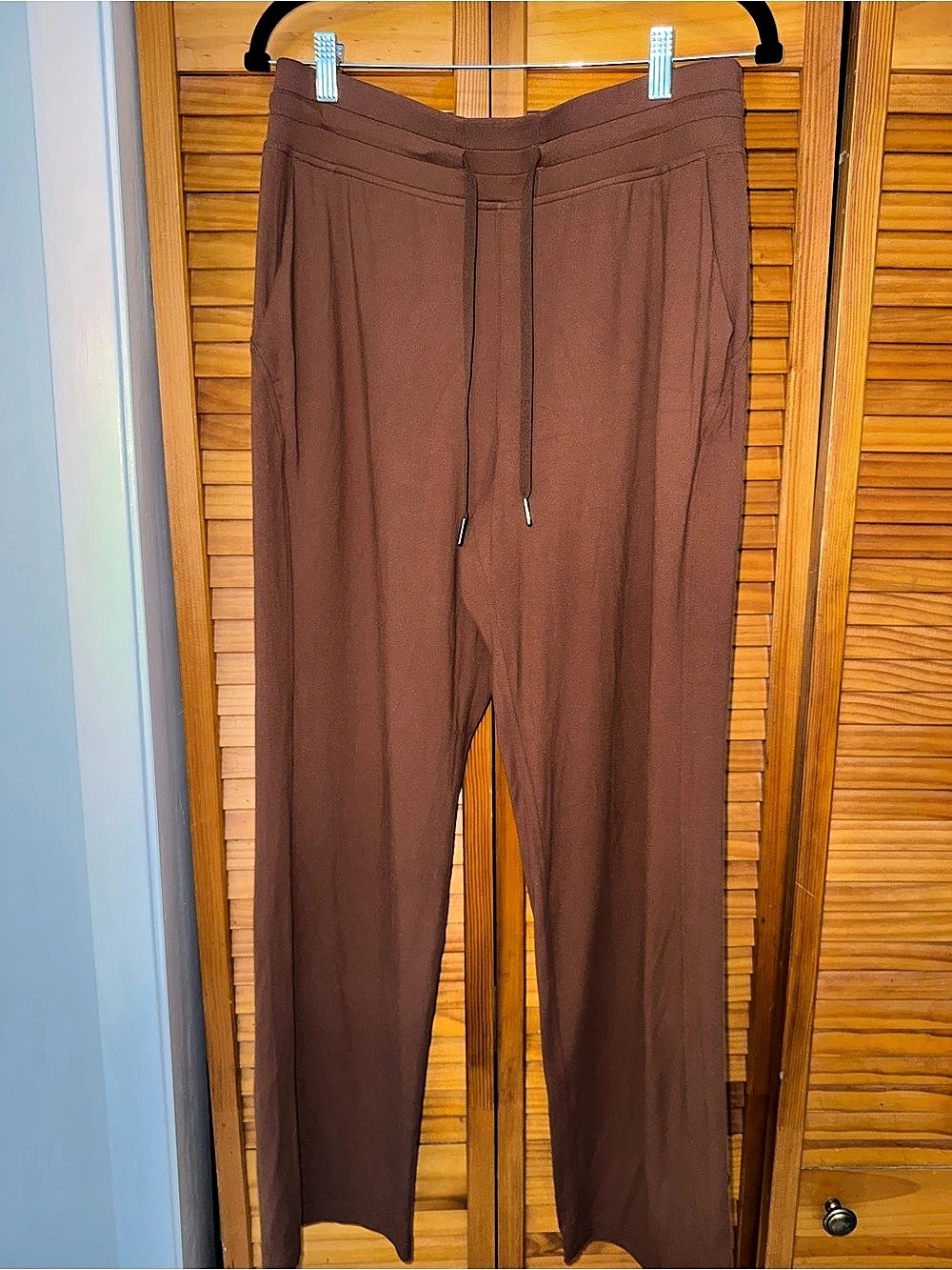lululemon Ready to Rulu Straight-Leg High-Rise Pant Brown Size 10